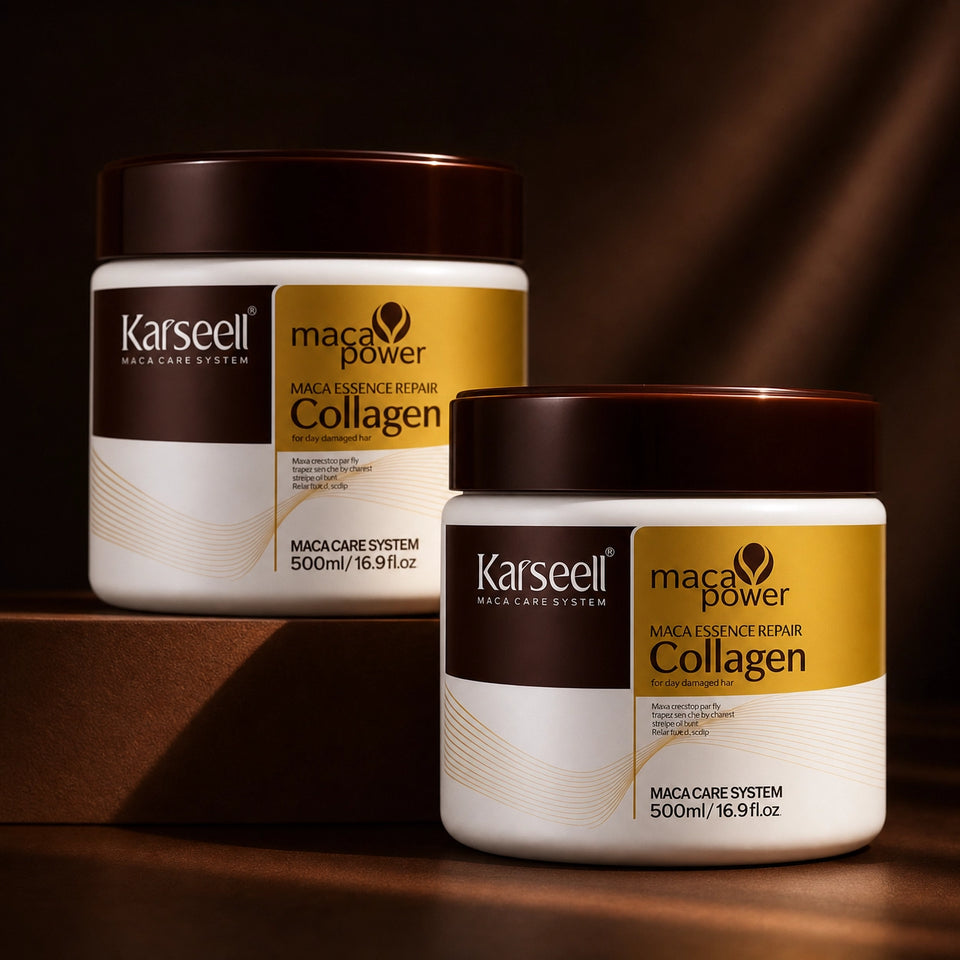 Pack de 2 unidades de  mascarilla capilar de colágeno Karseell
