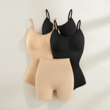 Mega Pack de 4 prendas moldeadoras reductoras (Negro y Beige)