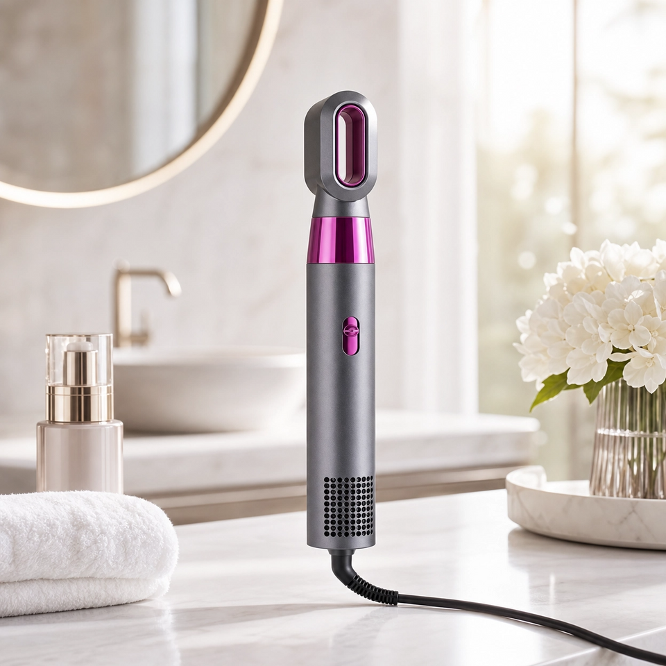 Cepillo moldeador eléctrico multifuncional 3 en 1 (Efecto Anti-frizz)