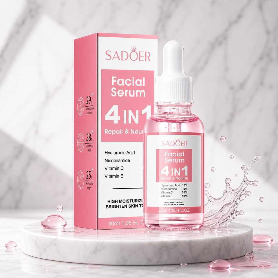 Sérum facial 4 en 1 Sadoer