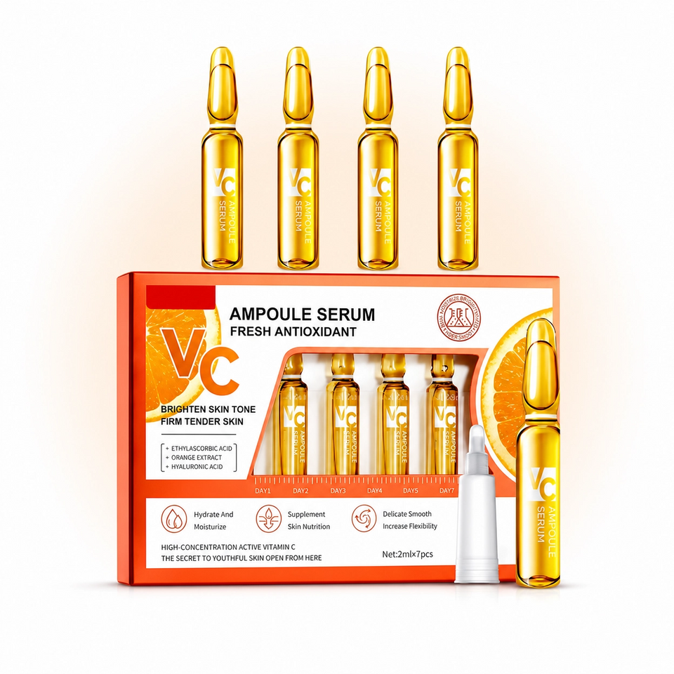 Ampollas de Sérum Antioxidante de Vitamina C (Tratamiento de 7 Días)