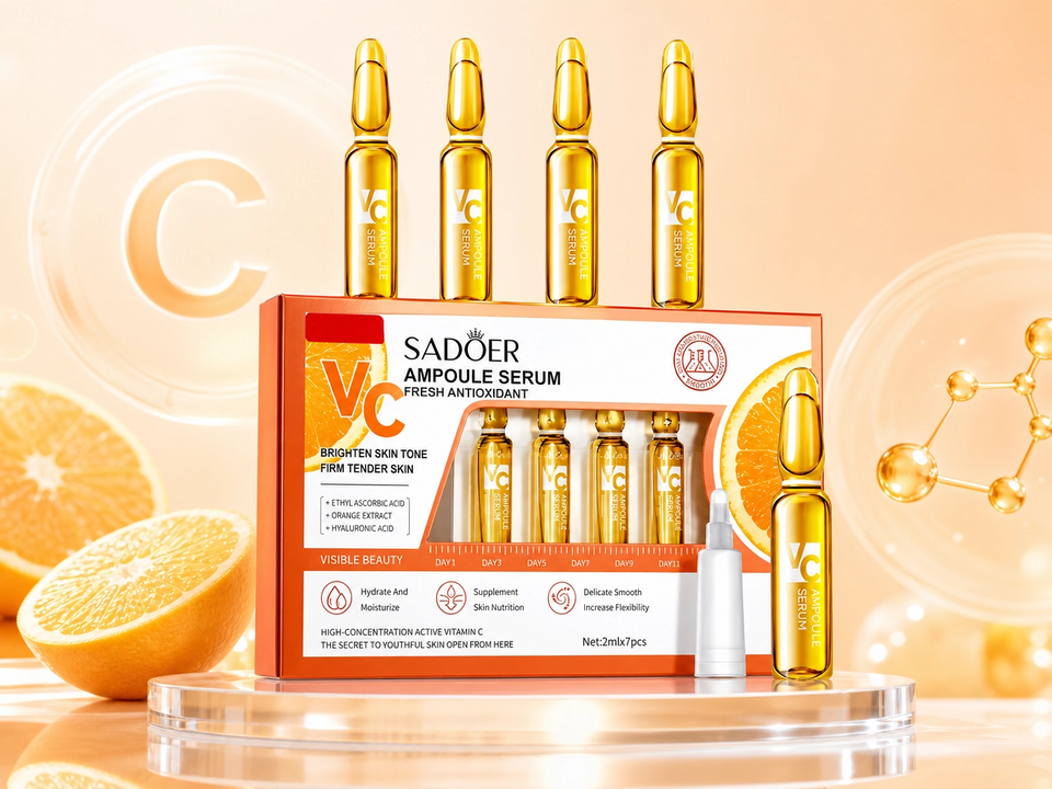 Ampollas de Sérum Antioxidante de Vitamina C (Tratamiento de 7 Días)