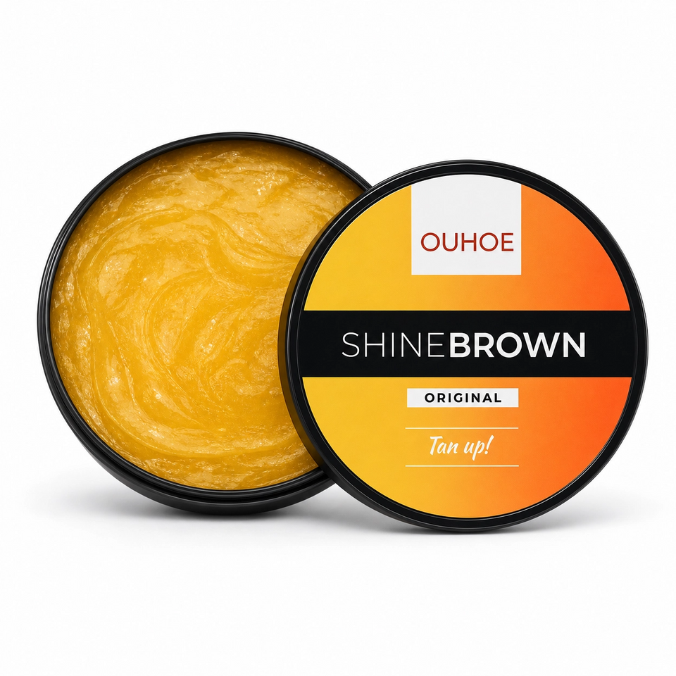 Kit bronceador intensivo Ouhoe - Shine Brown (Efecto dorado rápido)